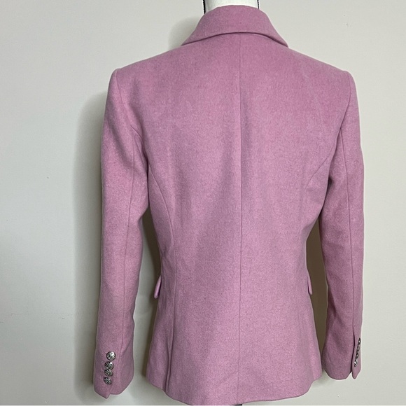 🌸🌺🌷White House Black Market Pink Blazer with Silver Buttons - Picture 11 of 16